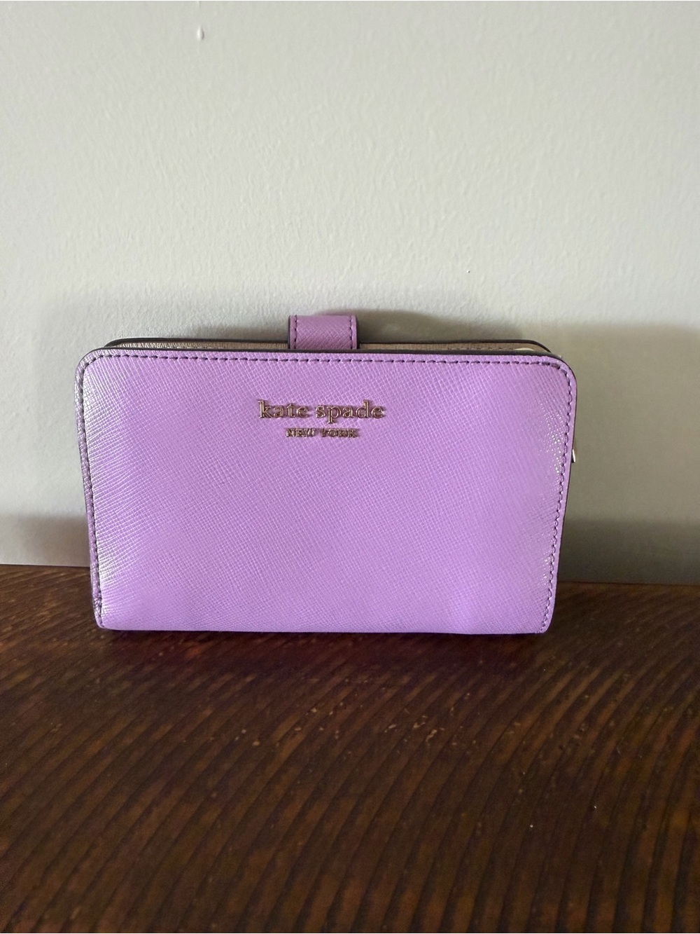Kate Spade Lavender Leather Wallet